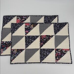 Vera Bradley Floral Patchwork Quilted Shams